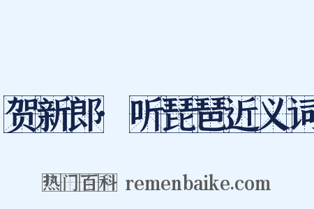 贺新郎·听琵琶近义词是什么意思的图片